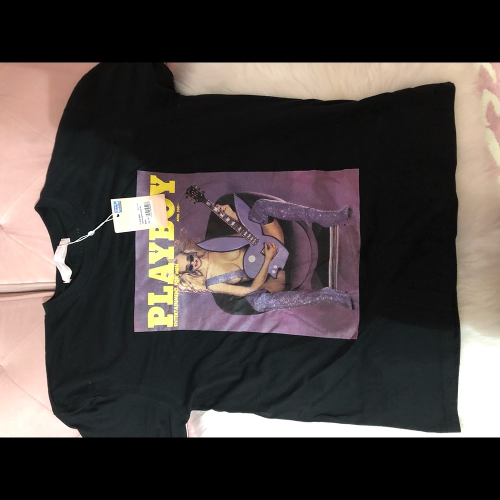 missguided playboy shirt